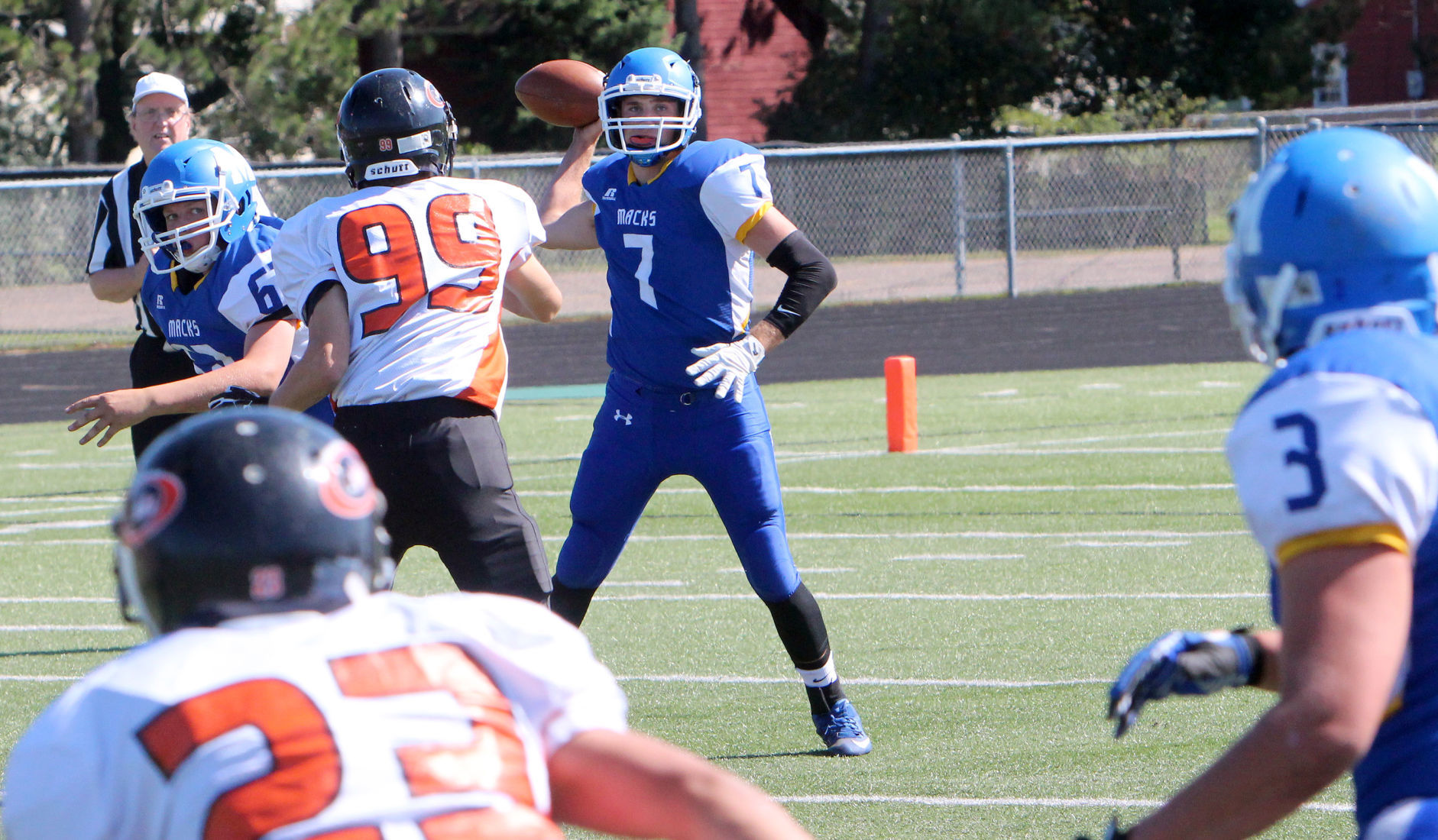 Oakfield at McDonell football 9-8-18